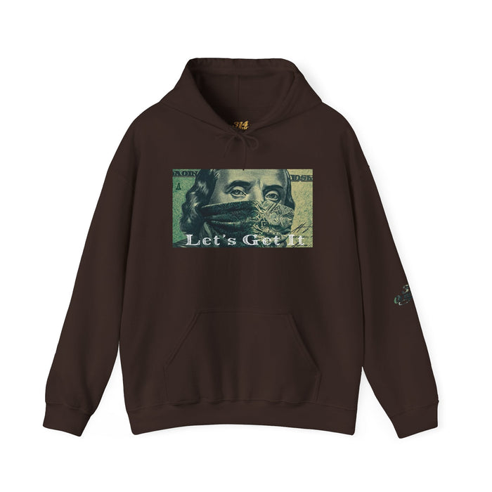 "Let's Get It" Graphic Pullover, "All Day Every Day" Back Print - 314 Originals