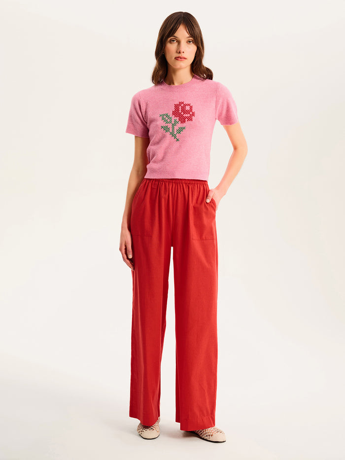 Lexi Rose Top in Pink