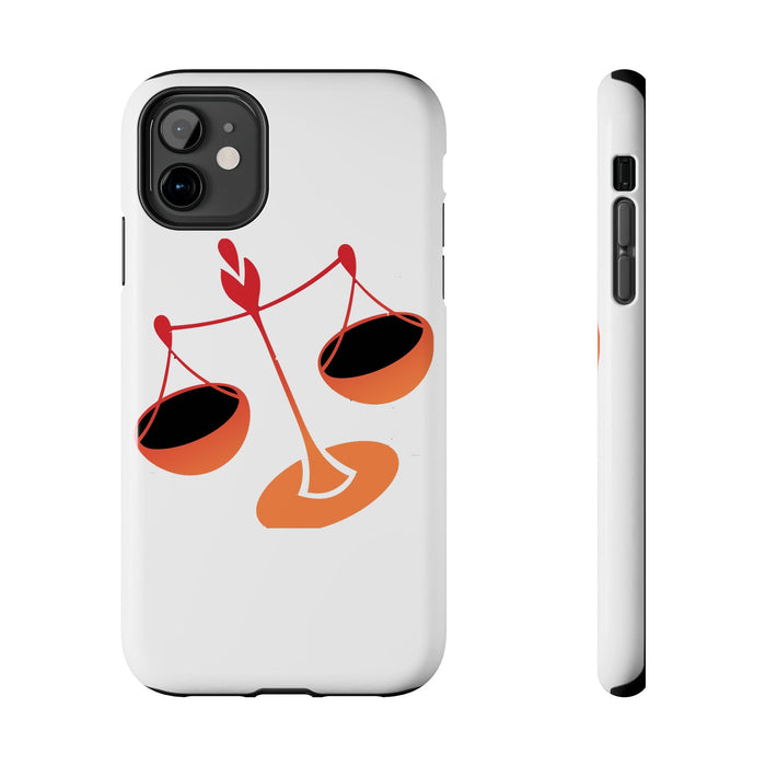 Libra Scales Phone Case — Zodiac Balance Tough Protective Cover - 314 Originals
