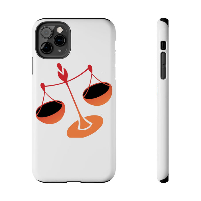 Libra Scales Phone Case — Zodiac Balance Tough Protective Cover - 314 Originals