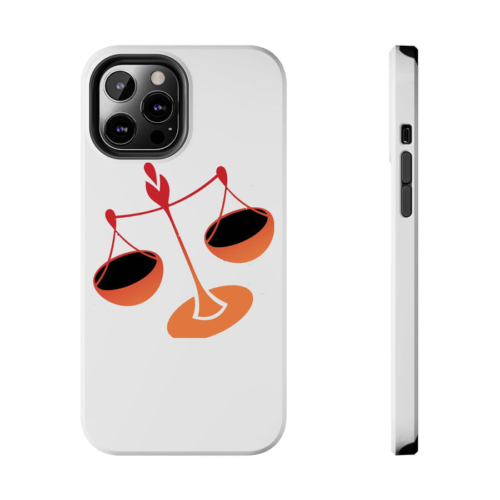 Libra Scales Phone Case — Zodiac Balance Tough Protective Cover - 314 Originals