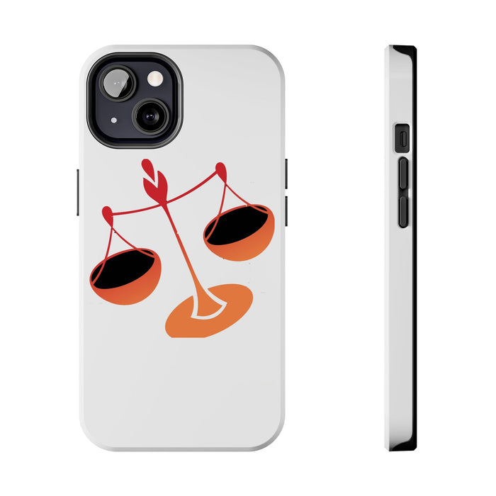 Libra Scales Phone Case — Zodiac Balance Tough Protective Cover - 314 Originals