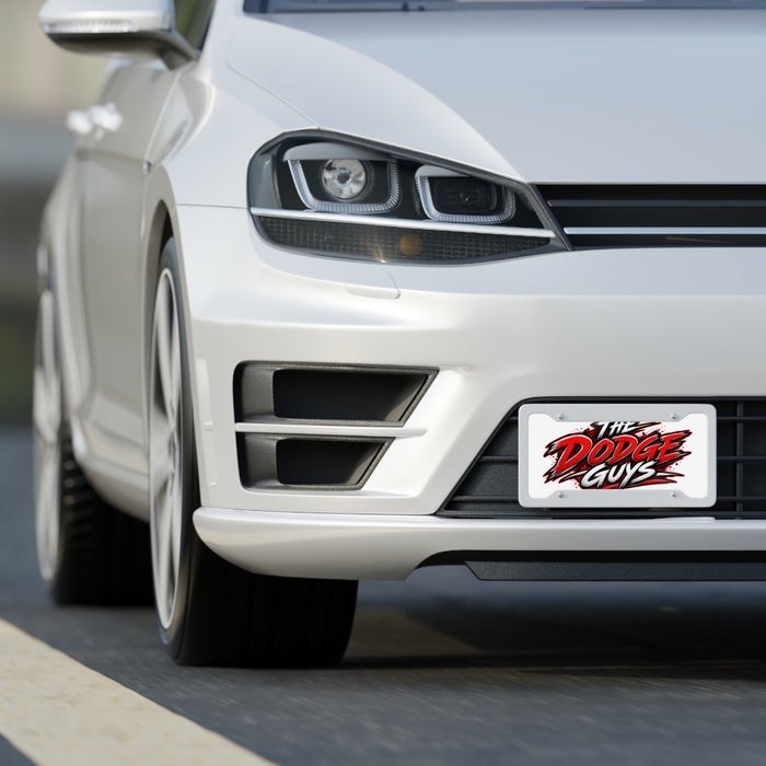 License Plate - "The Dodge Guys" Graphic Front Plate | Car Enthusiast Decorative Tag