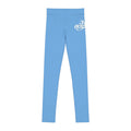 Light Blue 314 Script Kids' Printed Leggings - 314 Originals