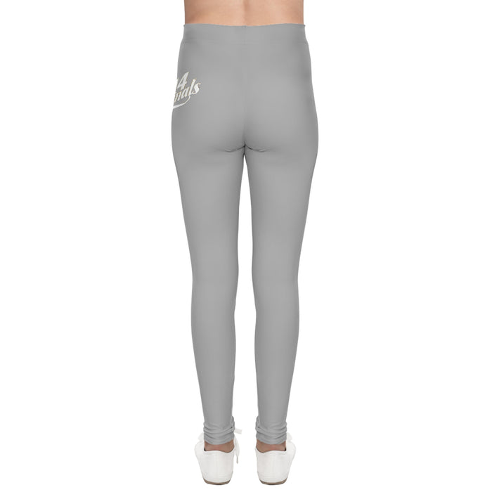 Light Grey 314 Script Kids' Printed Leggings - 314 Originals