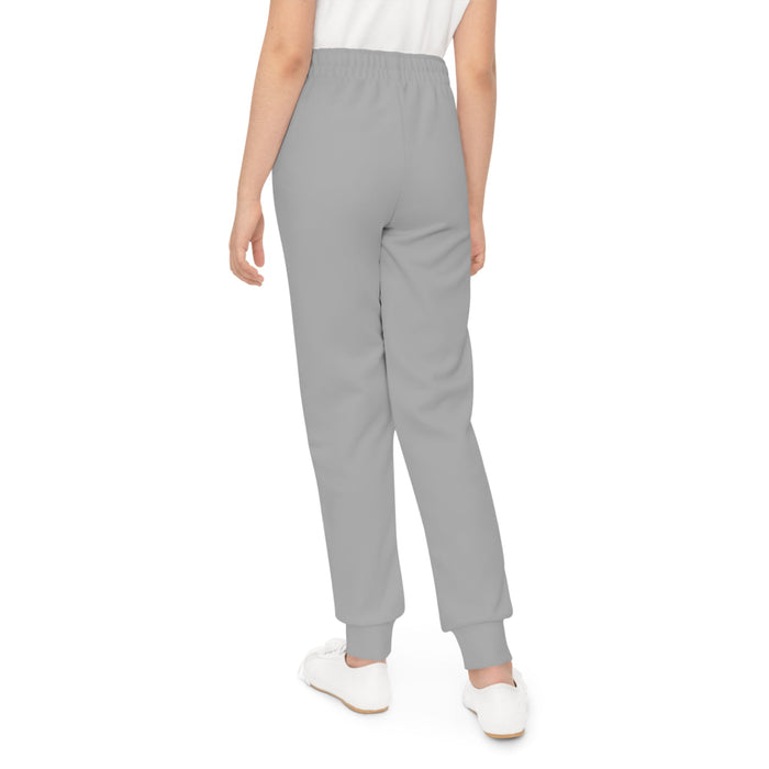 Light Grey Youth Joggers — Red "Originals" Script Side Graphic - 314 Originals