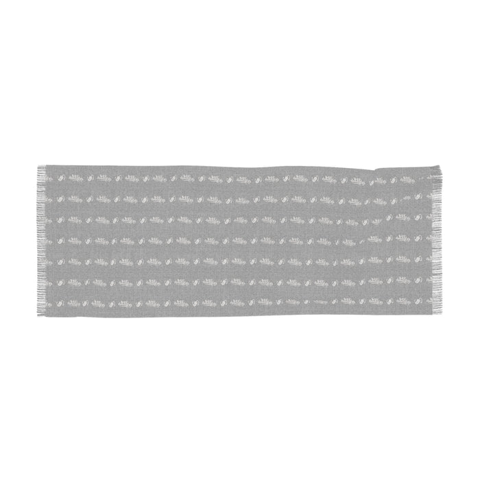 Light Scarf — Lightweight Black & White Patterned Scarf - 314 Originals