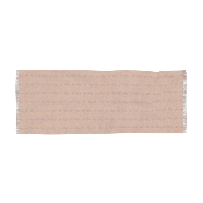 Lightweight Autumn Scarf — Soft Fringe Fall Pattern Wrap - 314 Originals