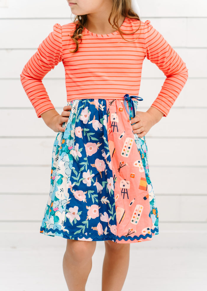 Little Artist Panel Dress