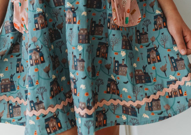 Little Haunts Lane Hooded Dress