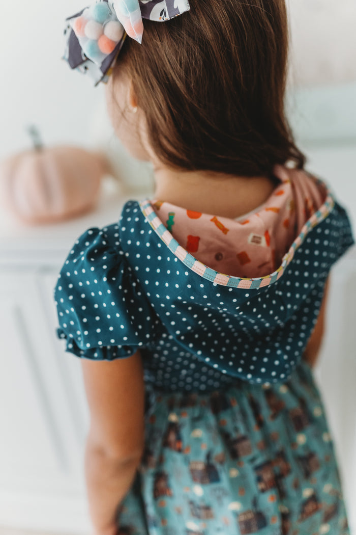 Little Haunts Lane Hooded Dress