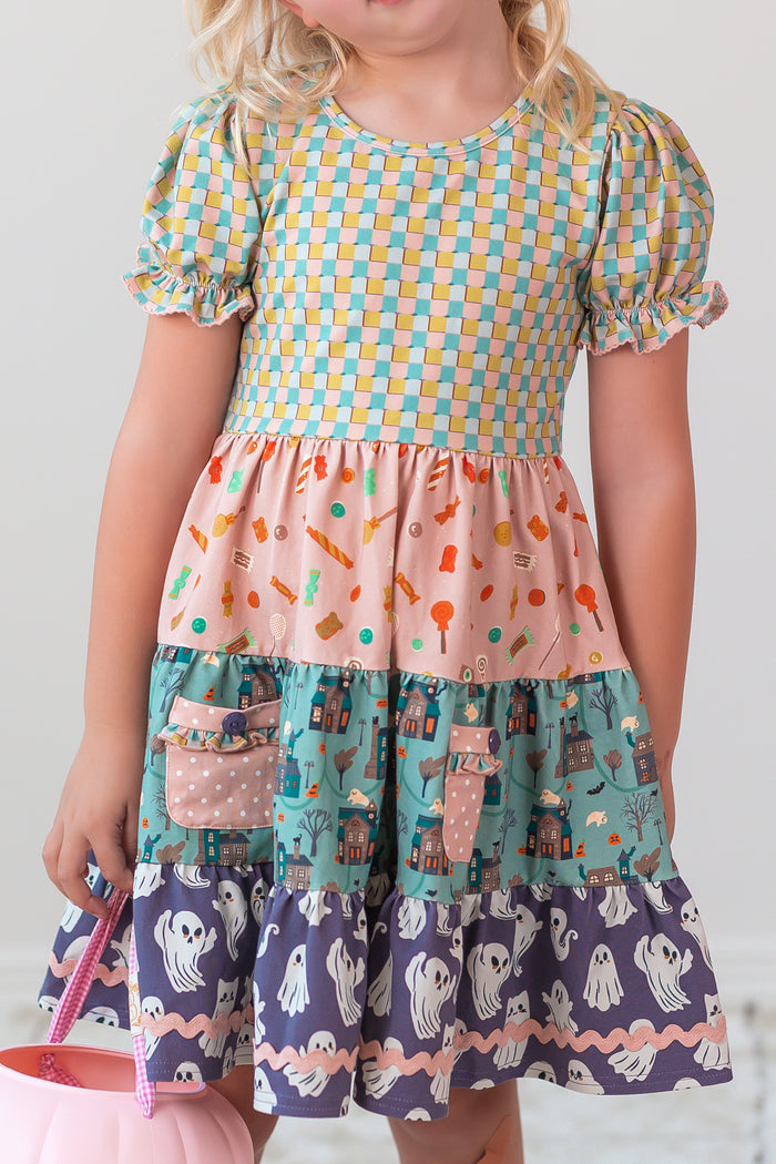 Little Haunts Lane Panel Dress