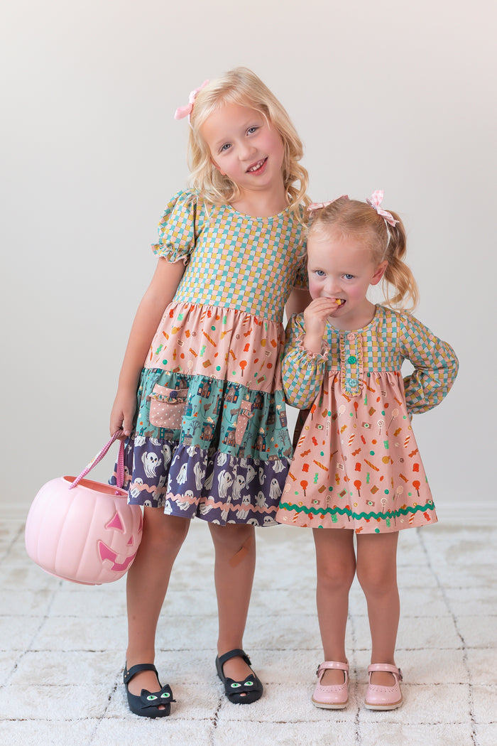 Little Haunts Lane Panel Dress
