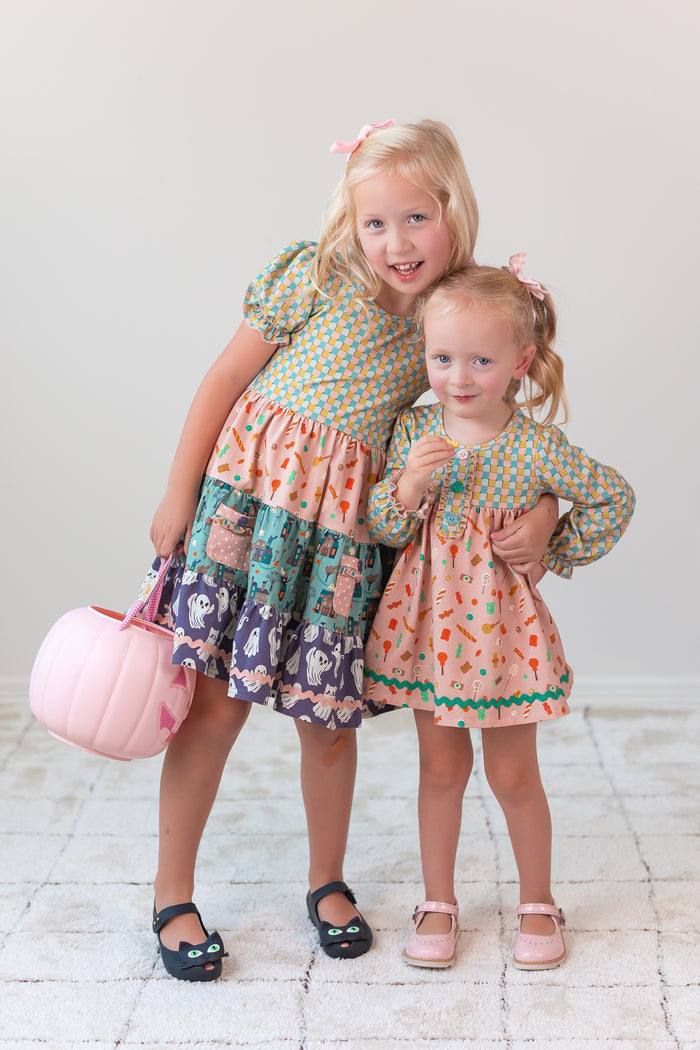 Little Haunts Lane Panel Dress
