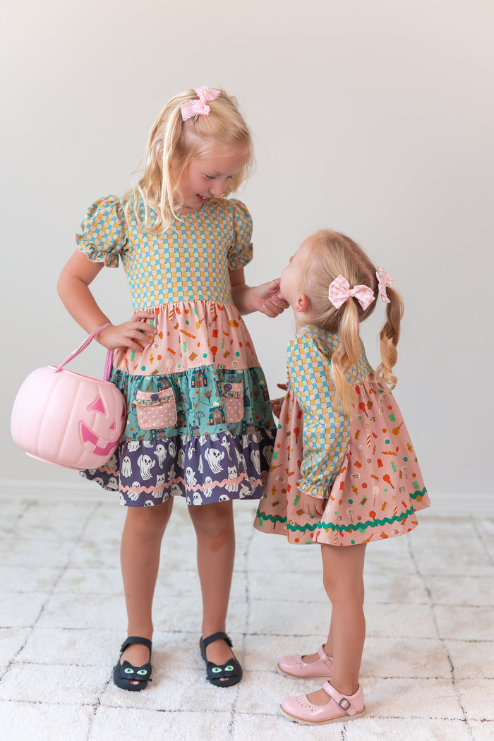Little Haunts Lane Panel Dress