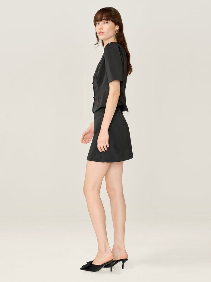 Lorelai Blouse in Black