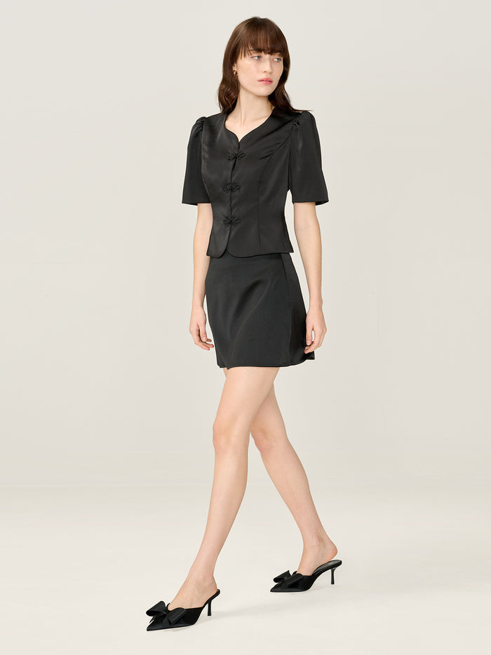 Lorelai Blouse in Black