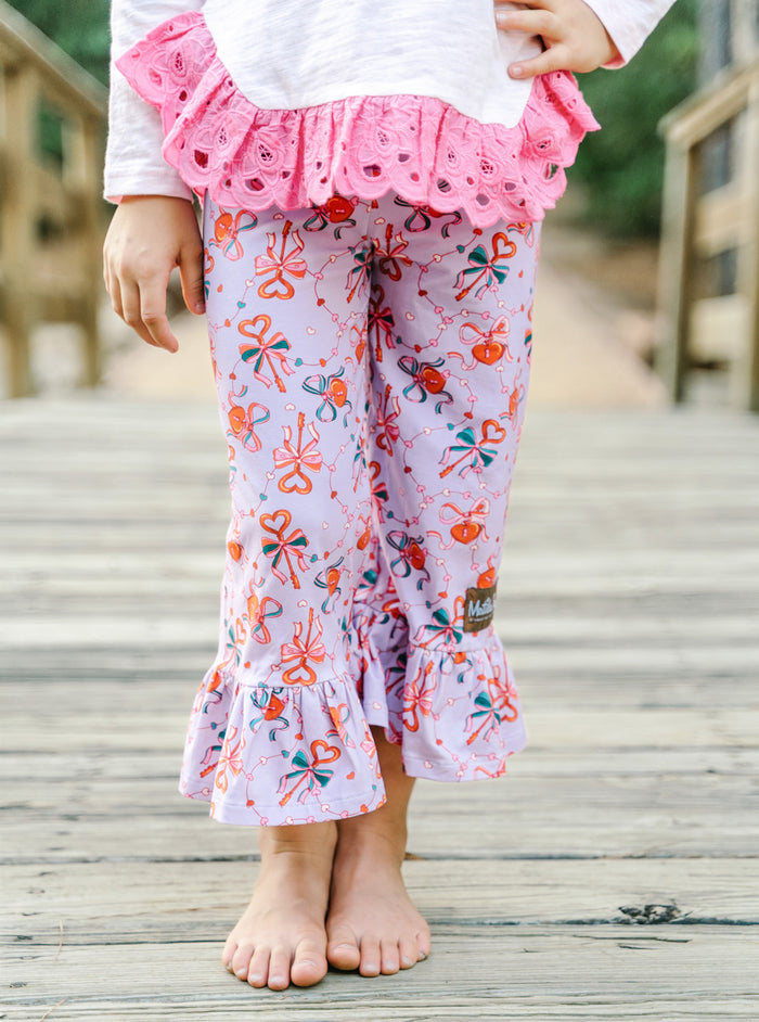 Love You From A To Z Ruffle Tee