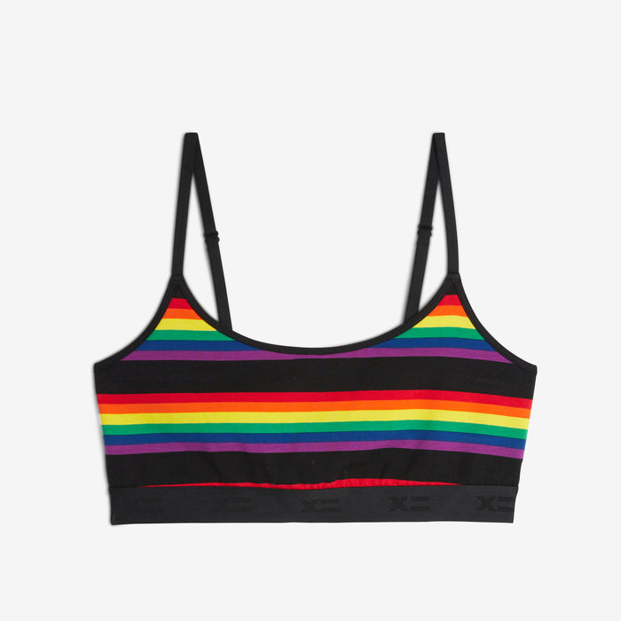 Low Cut Soft Bra - Stripe Unbound