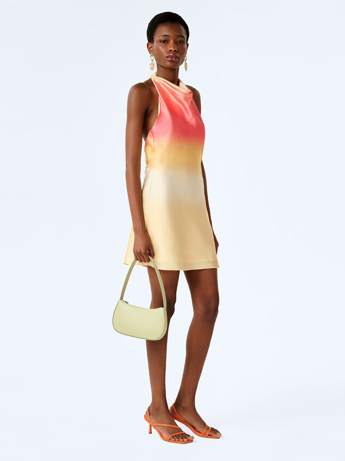 Luzia Dress in Sunset Ombre Print