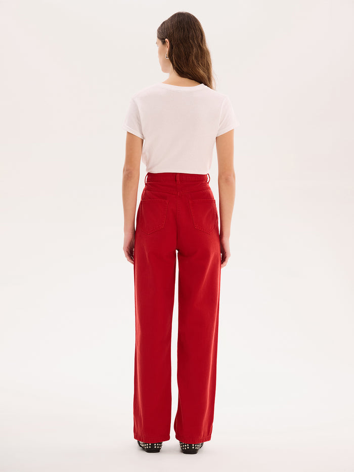 Marlo Jean in Red