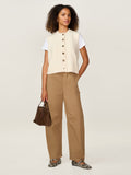 Matilda Vest in Cream
