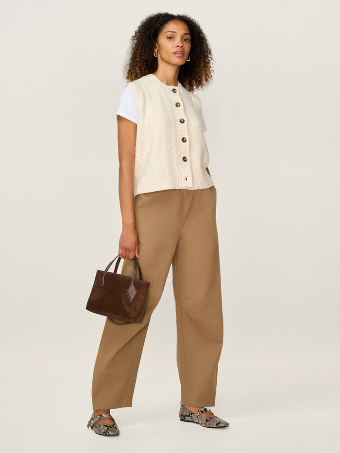 Matilda Vest in Cream