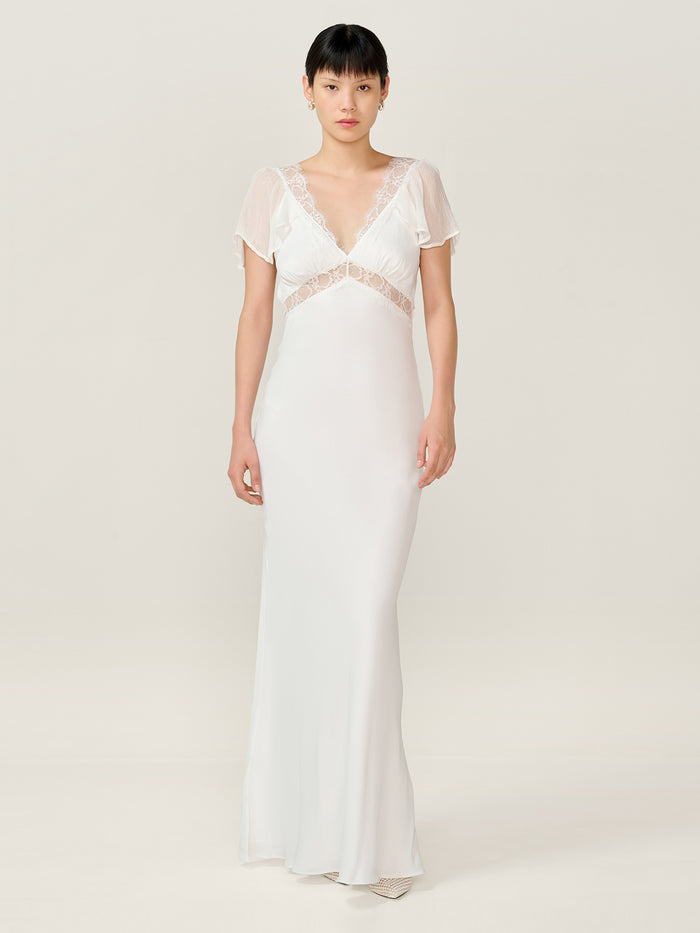 Meadow Dress in Ivory