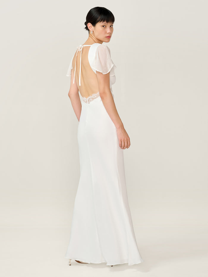 Meadow Dress in Ivory