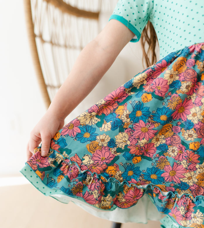 Meadow Muse Ruffle Dress