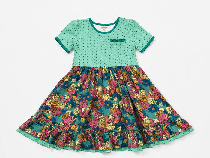 Meadow Muse Ruffle Dress
