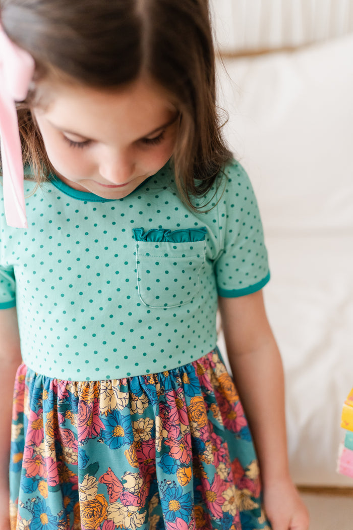 Meadow Muse Ruffle Dress