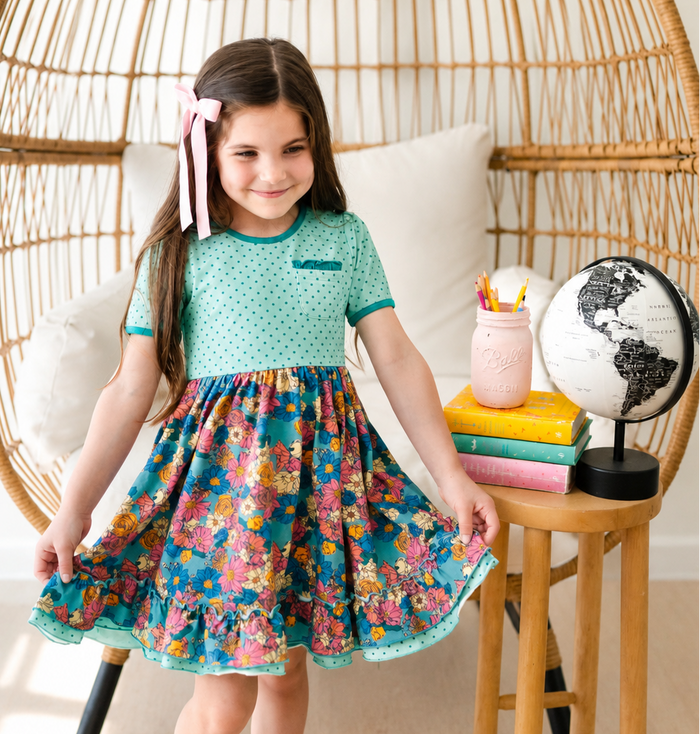 Meadow Muse Ruffle Dress