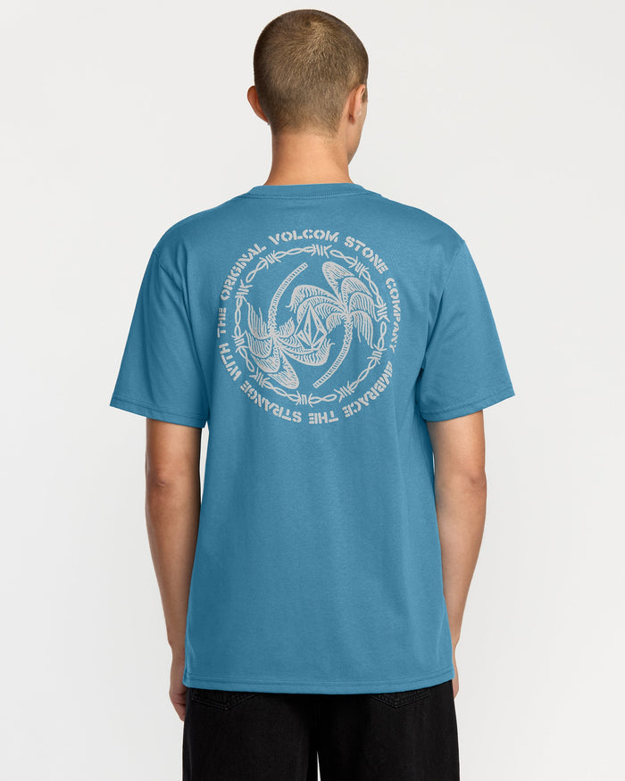 Men's Almeida Short Sleeve Tee-Coronet Blue-Volcom