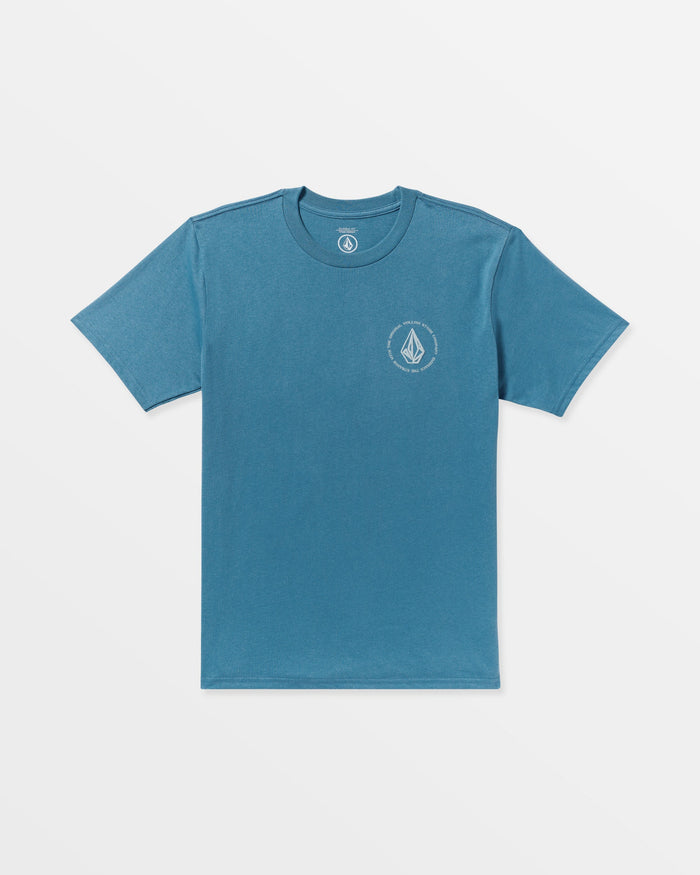 Men's Almeida Short Sleeve Tee-Coronet Blue-Volcom