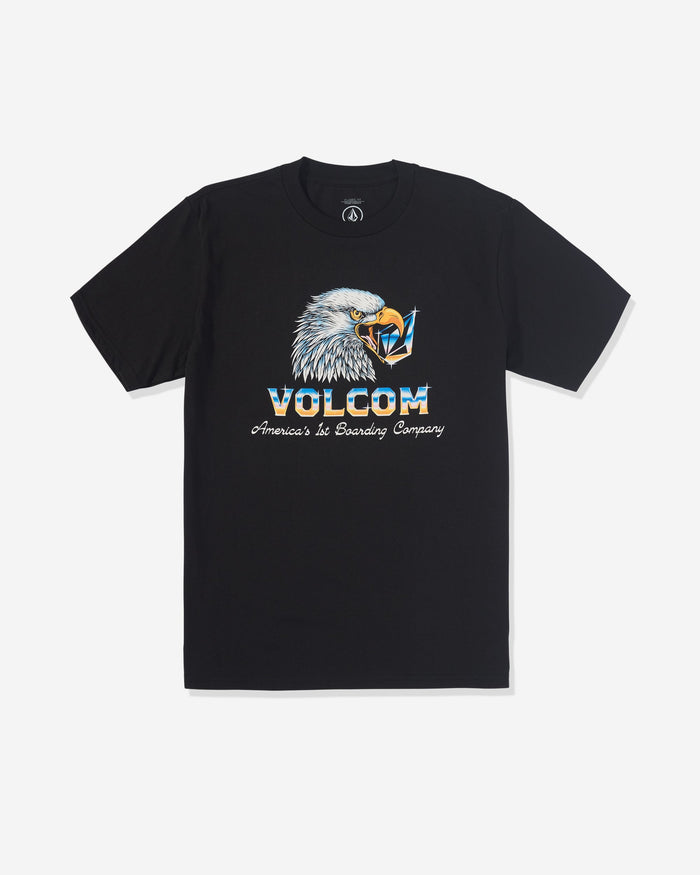 Volcom Men's American Steel Short Sleeve Tee Black