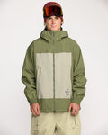 Men's Arthur 3L Jacket-Dark Olive-Volcom