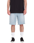 Men's Billow Denim Shorts-Desert Dirt Indigo-Volcom
