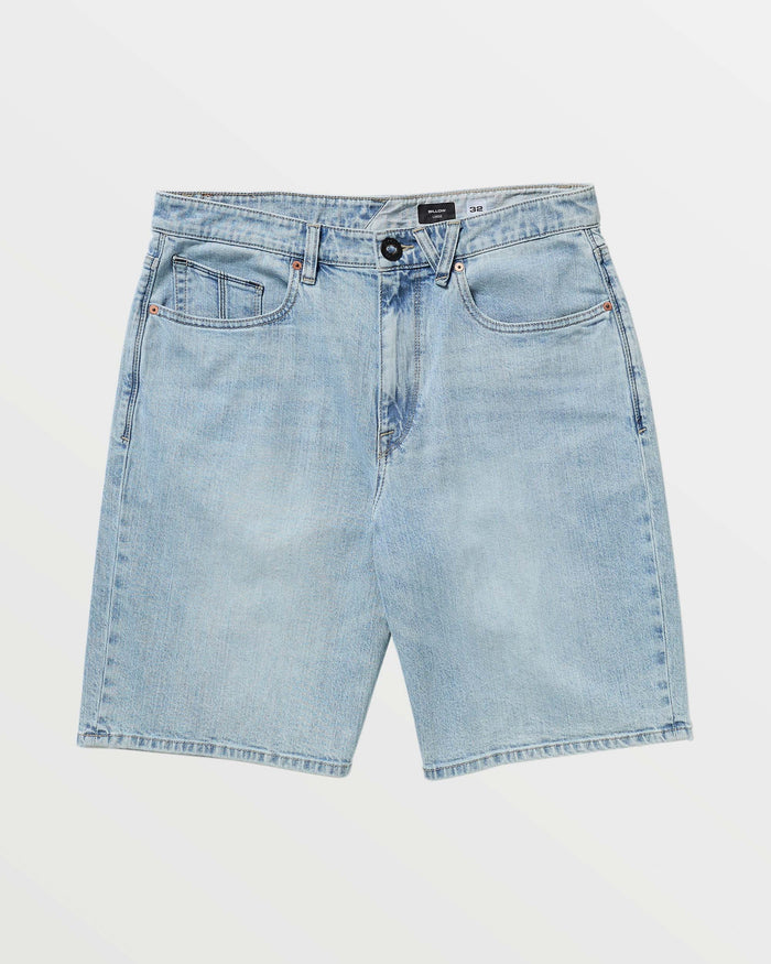 Men's Billow Denim Shorts-Dry Vintage-Volcom