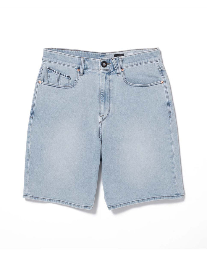 Men's Billow Denim Shorts-Desert Dirt Indigo-Volcom