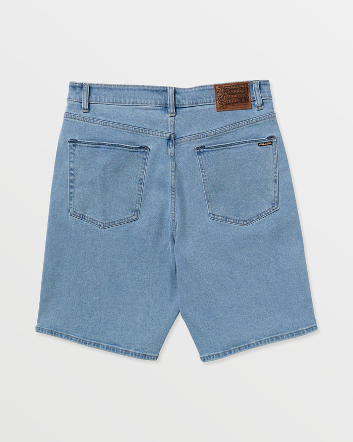 Men's Billow Denim Shorts 22"-Blueprint-Volcom