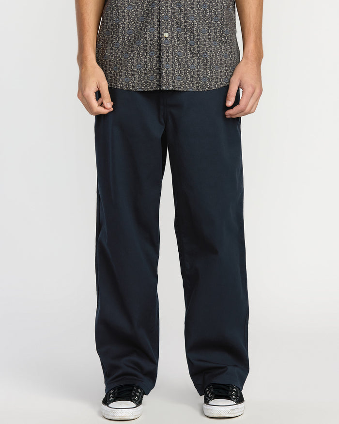 Men's Billow Pants-Navy-Volcom