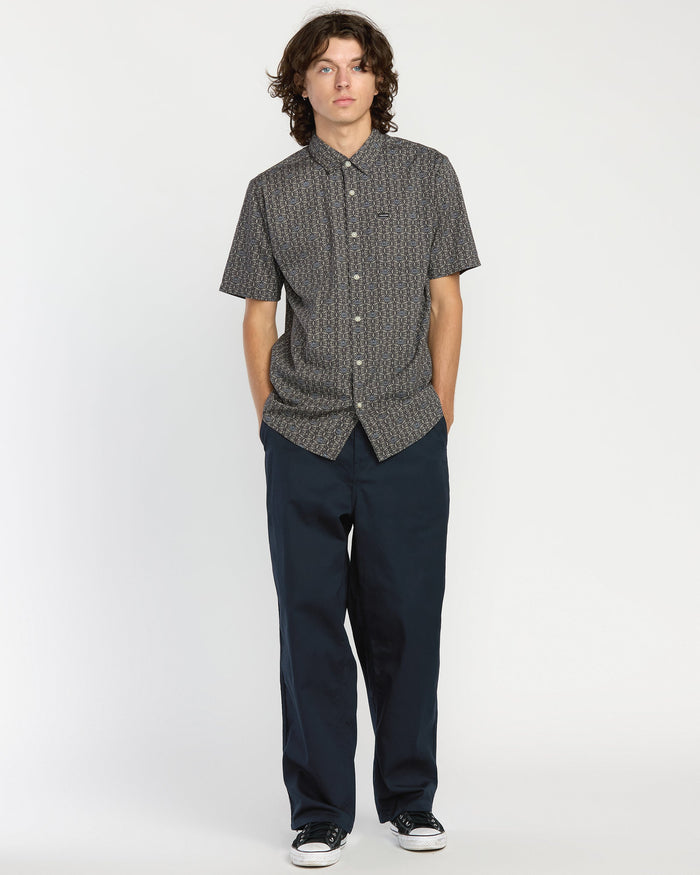 Men's Billow Pants-Navy-Volcom