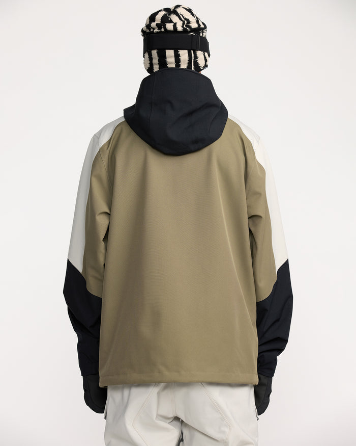 Men's Brighton Full Zip Jacket-Military-Volcom