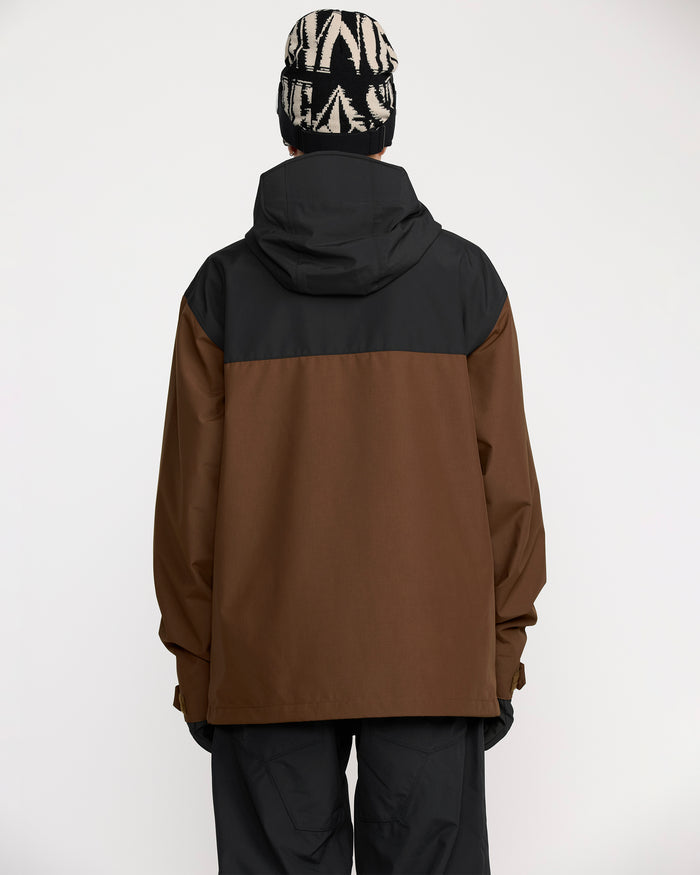 Men's Buckthreeeighty Jacket-Brown-Volcom