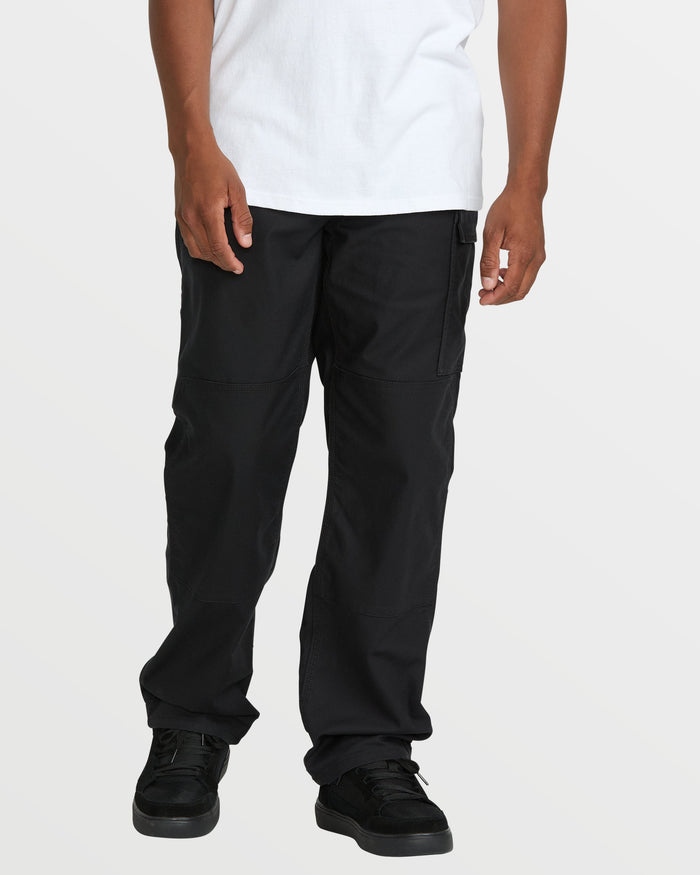 Men's Caliper II Relaxed Work Pants-Black-Volcom