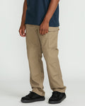 Men's Caliper II Relaxed Work Pant-Brindle-Volcom