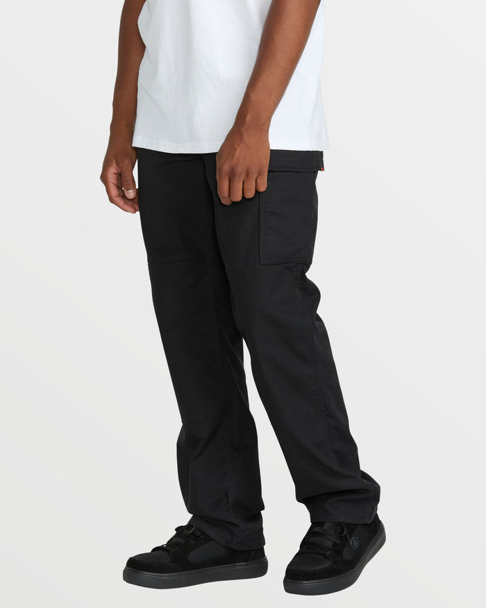 Men's Caliper II Relaxed Work Pants-Black-Volcom