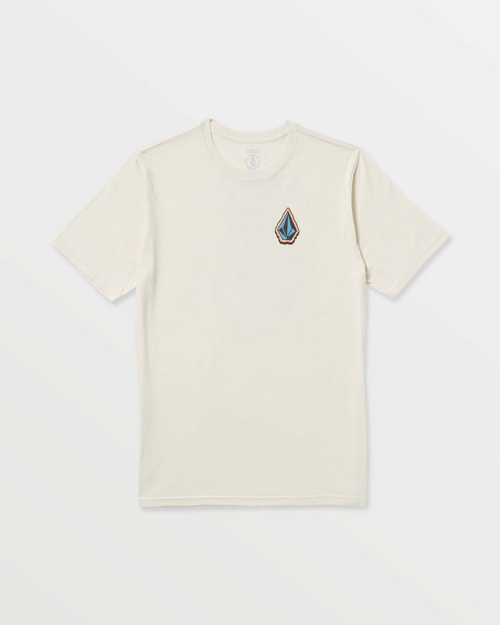 Men's Chandler Short Sleeve Tee-Off White Heather-Volcom