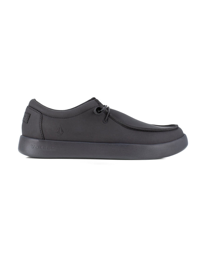 Men's Chill Soft Toe Slip Resistant Work Sneakers-Black-Volcom